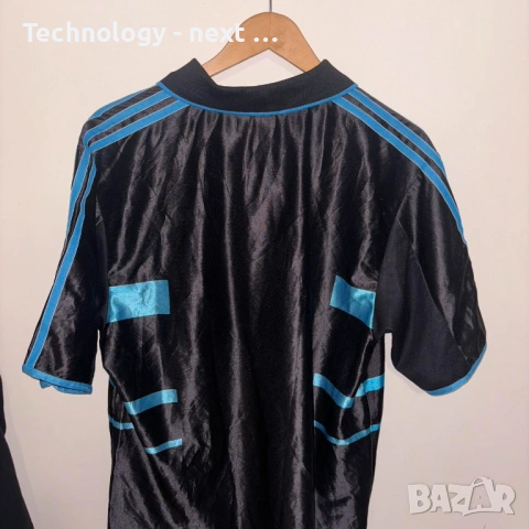 Оригинална ретро футболна тениска Olympic Marseille 99-00 third jersey, снимка 2 - Футбол - 53660740