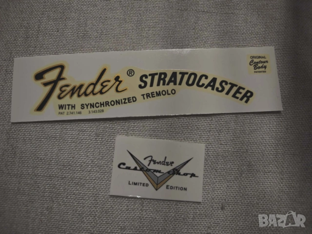 Ваденки Fender Stratocaster 1968/71 (CBS 70's) Custom Shop, снимка 8 - Китари - 53639295