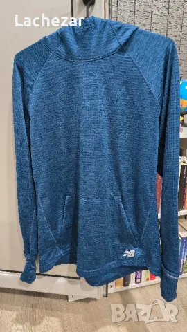 Мъжки суитчер New Balance Running M, снимка 1 - Спортни дрехи, екипи - 49409085