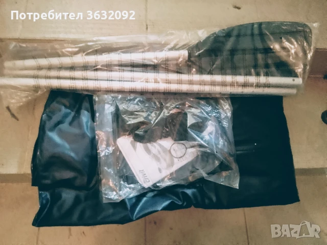 Надуваема гумена лодка Crivit - Нова, снимка 3 - Водни спортове - 50728975