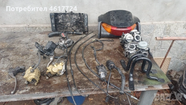 Honda deauville 650 98g на части 