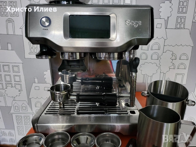 SAGE Barista Touch Кафемашина Еспресо машина с дисплей и ръкохватка, снимка 11 - Кафемашини - 51936204