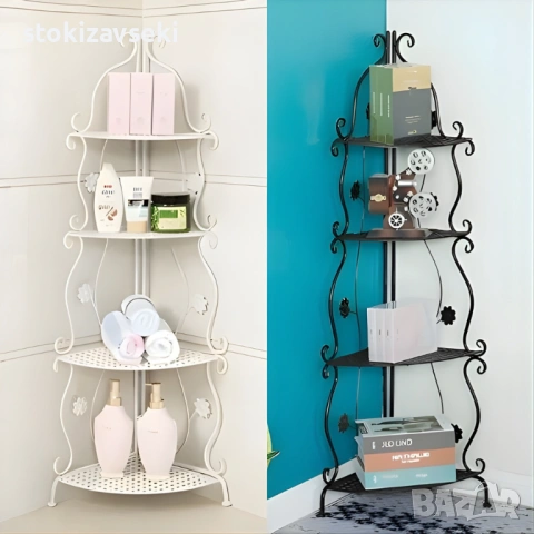 Елегантен ъглов рафт – стилно решение за максимално използване на пространството, снимка 12 - Други - 54046323