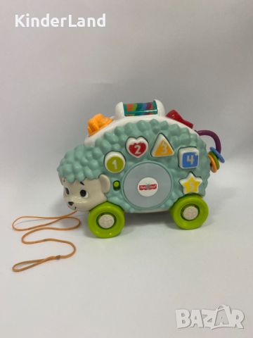 Fisher-Price Музикална образователна играчка  Happy Shapes Hedgehog 