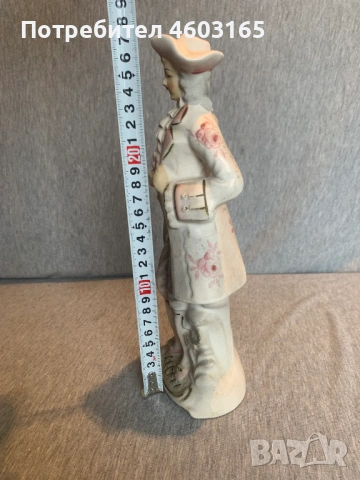 стара порцеланова фигура , снимка 3 - Антикварни и старинни предмети - 53938205