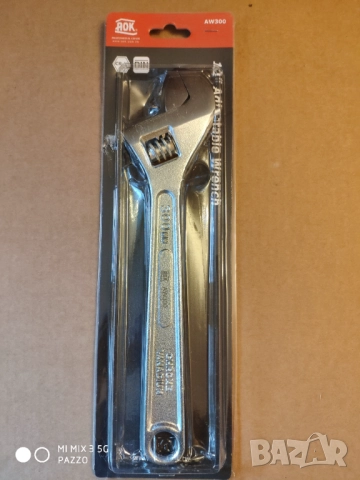 AOK КАЧЕСТВЕНИ 12бр 1/2 IMPERIAL 3/8-5/8-3/4-7-8-1/16 вложки комплект .AOK КАЧЕСТВЕН РАЗДВИЖЕН КЛЮЧ, снимка 5 - Други инструменти - 52927366