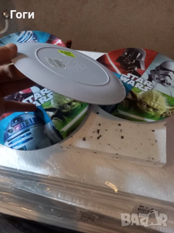 Детски Чинии на STAR WARS 4 броя , снимка 3 - Чинии - 54267447