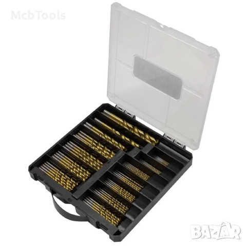 Професионален комплект свредла за метал HAWEK – 100 части, снимка 4 - Други инструменти - 52504157