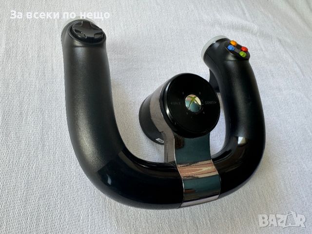 Безжичен Волан за Xbox 360 ,  Xbox 360 Wireless Speed Steering Wheel Racing Controller, снимка 13 - Аксесоари - 46731741