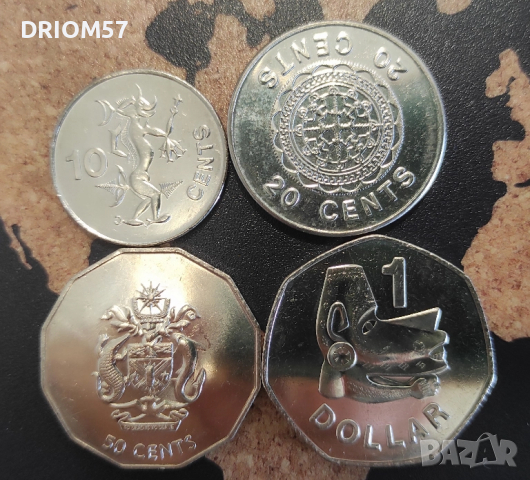 Монети Соломонови острови (UNC) - 4 бр. [2005]