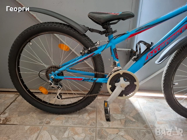 Юношески велосипед Interbike-24цола, снимка 3 - Велосипеди - 54281542
