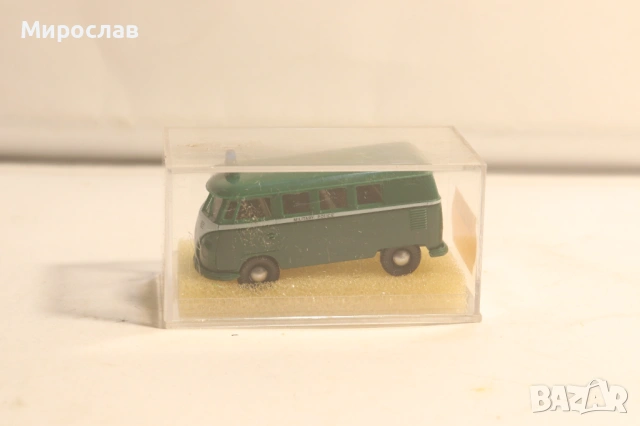 BREKINA H0 1/87 VW T2 TRANSPORTER POLICE ПОЛИЦИЯ КОЛИЧКА