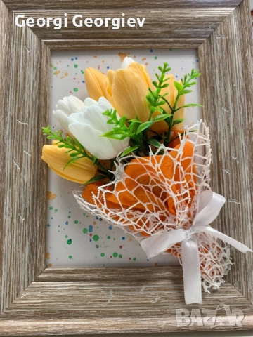 цветя изработени с глицеринов ароматен сапун , снимка 8 - Други - 51962068