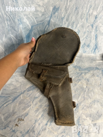 Стари Военни Кобури Кобур Наган Люгер За Реставрация, снимка 7 - Антикварни и старинни предмети - 52310994