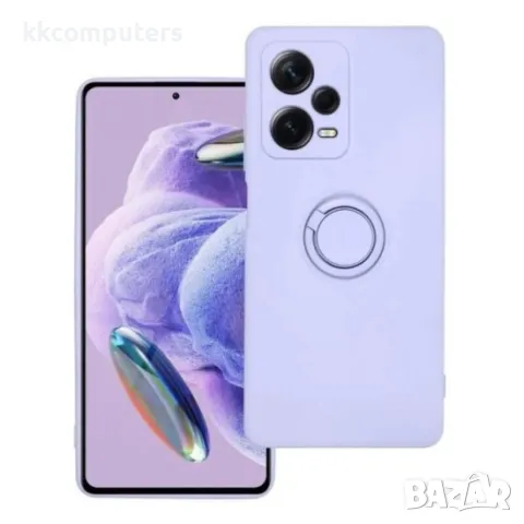 Xiaomi Redmi 13C 4G Силиконов кейс bSmart Finger Grip и Протектор