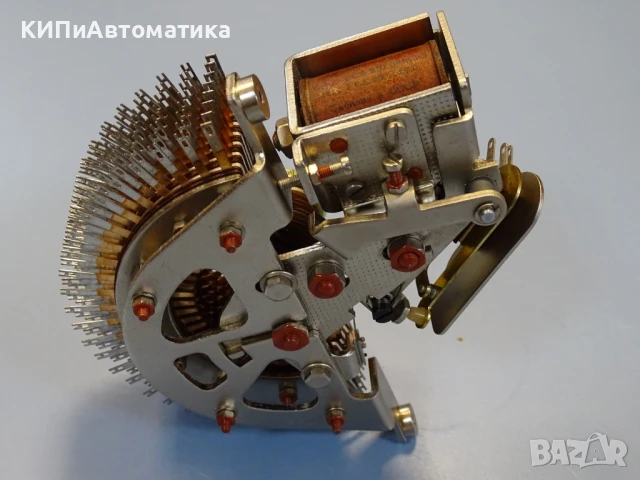 стъпков избирач ШИ-50/4 РСЗ.250.048Сл2 Rotary Stepper Relay USSR, снимка 5 - Резервни части за машини - 50909598