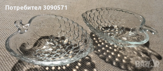 Стъклени ордьоври , снимка 2 - Чаши - 51898050