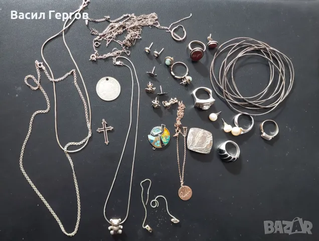 Сребърни бижута, снимка 1
