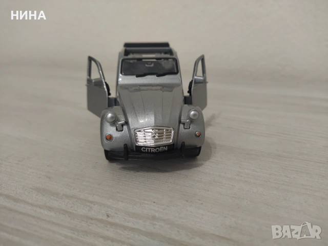 Метална количка Citroen 2 CV !!!, снимка 5 - Колекции - 54029172