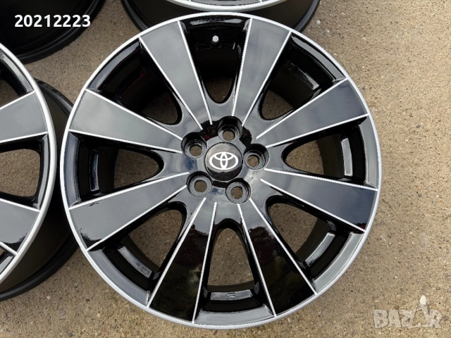 4 броя алуминиеви джанти за Toyota Avensis,Toyota Prius  17, снимка 9 - Гуми и джанти - 54042183