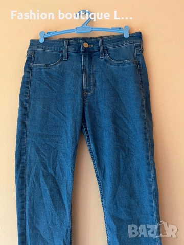 Сини дънки 26 размер и състав 82% памук и еластант 👖👖👖, снимка 2 - Дънки - 52376295