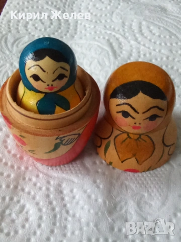 Руска матрьошка дървена играчка 53830, снимка 3 - Антикварни и старинни предмети - 53480632
