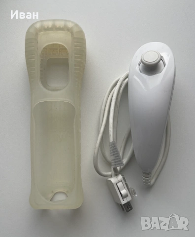 Nintendo Wii Nunchuk оригинален – топ състояние + бонус