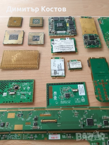 Продавам лот процесори и платки за електронна скрап , снимка 2 - Друга електроника - 52511041