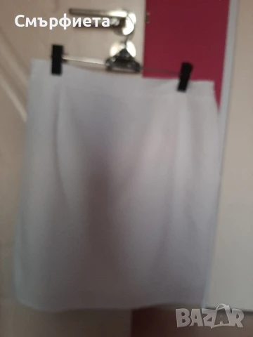 Дамска бяла пола , снимка 3 - Поли - 50857261