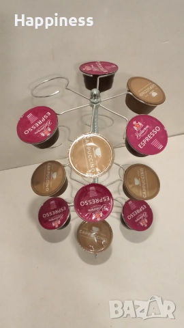 Стойка за 18 Капсули Dolce Gusto - ръчна изработка, снимка 4 - Кафемашини - 52903934