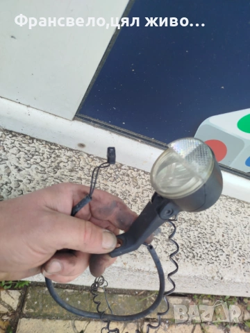 Фар с букса за велосипед 