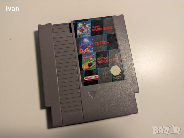 3 в 1 игри за Nintendo NES - Super Mario Bros, Tetris, World Cup 