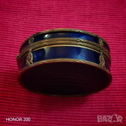 Стара френска кутийка за енфие 19-ти век. , снимка 2 - Антикварни и старинни предмети - 54218590