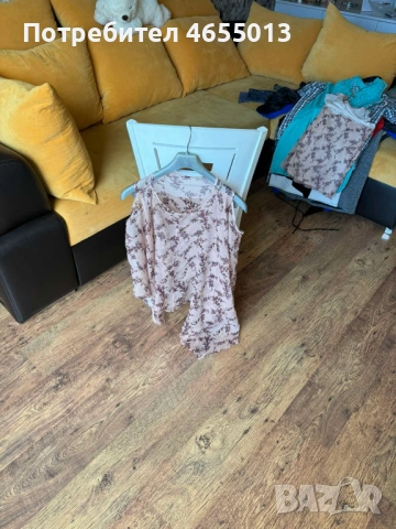 ПОДАРЯВАМ Супер готин и елегантен комплект рокля с наметало(болеро), снимка 10 - Рокли - 52478775