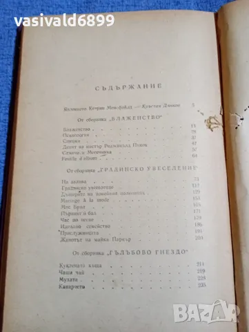 Кетрин Менсфийлд - Градинско увеселение , снимка 5 - Художествена литература - 50328733