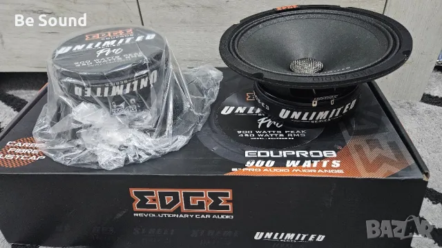 Мидрейндж 8'/20см Средночестотни Говорители EDGE Unlimited series 450w Rms 900w Max , снимка 2 - Тонколони - 47817635