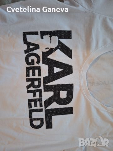 Дънки и тениска Karl lagerfeld нови!, снимка 2 - Дънки - 46079146