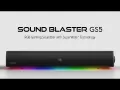 Creative Sound Blaster GS5 Технология SuperWide™ 60W, Черен, RGB, снимка 3