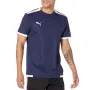 Мъжка тениска PUMA TeamLIGA Football Tee Navy, снимка 1