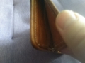 Малко портфейлче за пари и стотинки естествена кожа 95х85мм, снимка 3