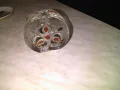 Vintage 70s Pop Art Solifleur Cristal Vase Walther маркова ваза , снимка 2