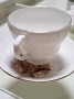 Винтидж чаша с чинийка , снимка 3