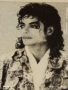 Стара рядка снимка картичка на ПОП ИКОНАТА Michael Jackson за КОЛЕКЦИЯ 51119, снимка 2