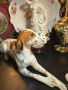 Lomonosov USSR Circa 1950 porcelain English Pointer dog - изящен и огромен сетер Код P1681, снимка 5