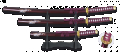 Комплект мечове Катана модел 32222 TOLE10