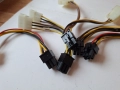 6 pin VGA PCI-E захранващ кабел  за видеокарта 5 БРОЯ, снимка 4
