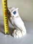 Прекрасна Статуетка От Алабастър- Снежна Сова, снимка 5