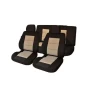 Тапицерия за кола, Универсална, Бежаво с черно, 8ч., снимка 3
