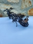 метален мотоциклет, ръчно изработен , снимка 6