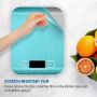 5 кг Прецизна компактна кухненска електронна везна от неръждаема стомана за претегляне за храна и др, снимка 7